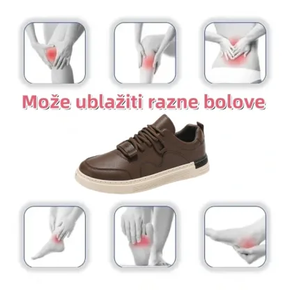 (🎉Proljetna rasprodaja -50%, koja uskoro završava) - muške ortopedske cipele od australske teleće kože 👞Ručno šivane - udobne za hodanje ✅ Uklanja bol u 7 dana