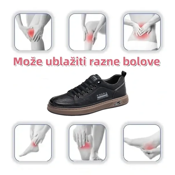 (🎉Veliko proljetno sniženje -50%, samo danas - ne propustite) - Autentične muške ortopedske cipele od australske teleće kože ✅ Udobno hodanje i ublažavanje bolova