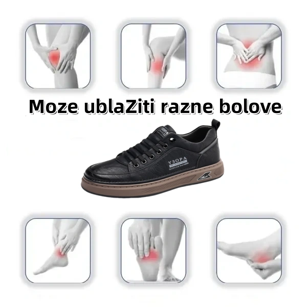 (🎉Veliko proljetno sniženje -50%, samo danas - ne propustite) - Autentične muške ortopedske cipele od australske teleće kože ✅ Udobno hodanje i ublažavanje bolova