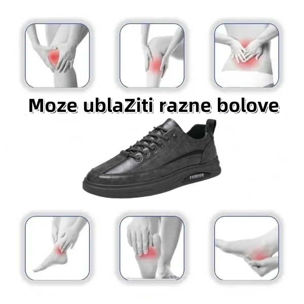 (🎉Proljetna rasprodaja -50%, koja uskoro završava) - muške ortopedske cipele od australske teleće kože 👞Ručno šivane - udobne za hodanje ✅ Uklanja bol u 7 dana