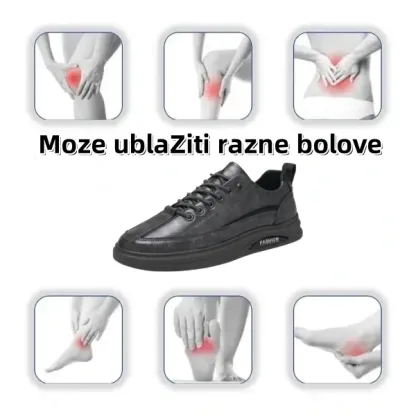 (🎉Proljetna rasprodaja -50%, koja uskoro završava) - muške ortopedske cipele od australske teleće kože 👞Ručno šivane - udobne za hodanje ✅ Uklanja bol u 7 dana