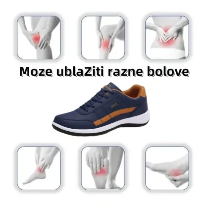 (🔥Proljetna rasprodaja 60% popusta - Ponuda - Ne propustite) - Mekane i udobne luksuzne ortopedske cipele iz Italije 👞Izrađene od brušene kože (potpora - ublažava bol u stopalima)✅