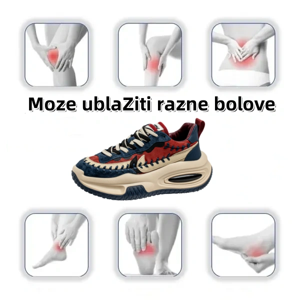 [Vremenski ograničeni popust od 60% - ponuda] 🔥 Ergonomske cipele za slobodno vrijeme 👞 Podrška za luk - jednostavno se riješite bolova u stopalima - udobno hodanje✅