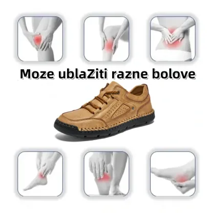 【🎁Vremenski ograničen popust - 60%】Izrađeno od prave australske kravlje kože👞 Ručno prošiveno za udobno nošenje✅