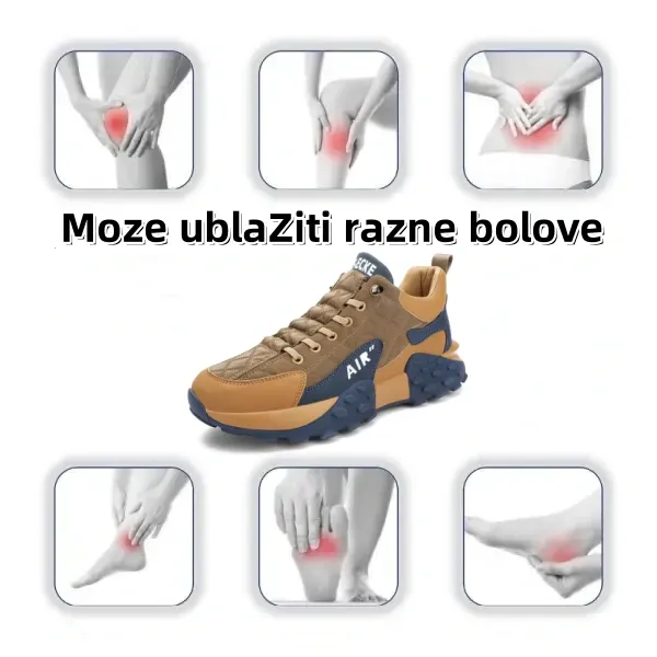 【🎁Vremenski ograničena ponuda】🔥Ergonomske ležerne ortopedske cipele👞Potpora za svod stopala - Ublažava bol u stopalima i čini hodanje ugodnijim✅