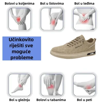 【🎁Današnji popust od 50% - ne propustite】 Ergonomski dizajnirane ortopedske cipele - podrška za svod 👞Lako se riješite bolova u stopalima