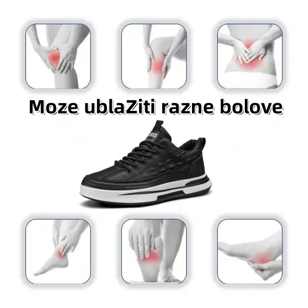 【🎁Vremenski ograničena ponuda】Muške ortopedske cipele👞 Izrađene od teleće kože🐂 Vodootporne i neklizajuće✅ Potpora svodu stopala - udobno hodanje✅