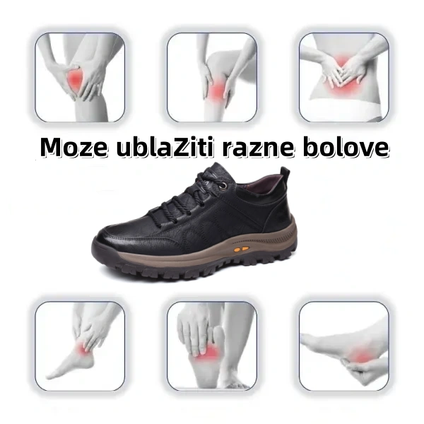 【🎁Vremenski ograničena ponuda】 - Autentične australske udobne ortopedske cipele, izrađene od teleće kože👞 (potpora svodu stopala - ublažava bol u stopalu), osiguravaju udobno hodanje✅