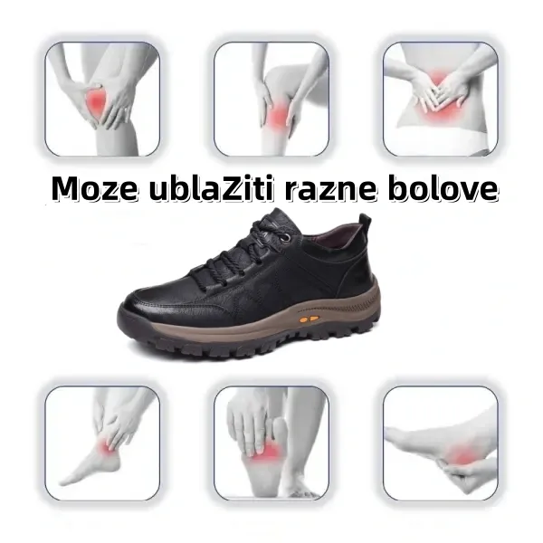 【🎁Vremenski ograničena ponuda】 - Autentične australske udobne ortopedske cipele, izrađene od teleće kože👞 (potpora svodu stopala - ublažava bol u stopalu), osiguravaju udobno hodanje✅