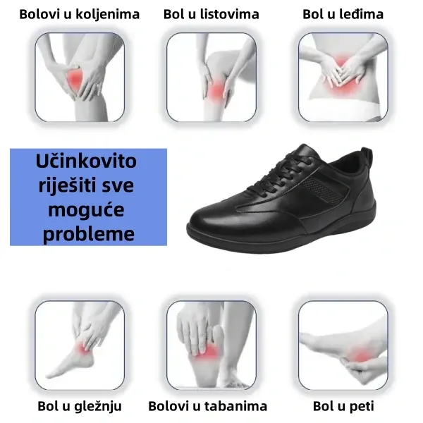 【🎁Danas 50% popusta - Ne propustite】 Ergonomski dizajnirane ortopedske cipele - Premium koža + ručno šivane 👞