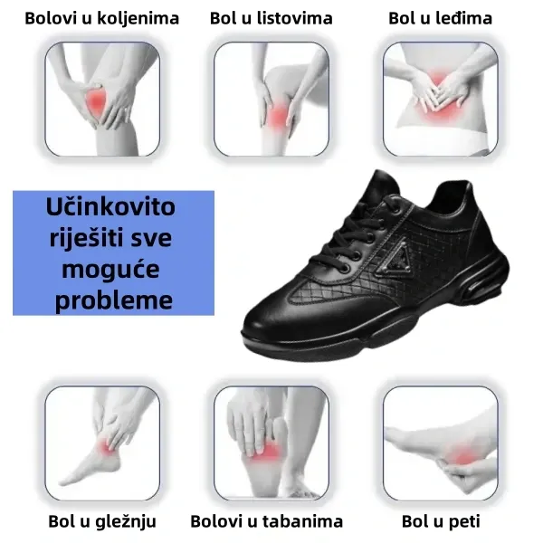 (⏰Danas je u pola cijene na ograničeno vrijeme, ne propustite) - 🔥2025🔥Nove autentične australske ortopedske cipele od teleće kože - podrška za luk - ublažava bol u stopalu - olakšava hodanje✅