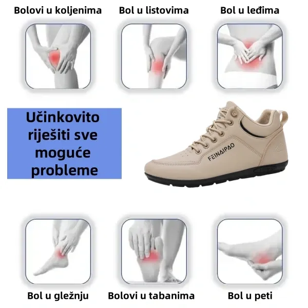 [Današnja ponuda u pola cijene - ne propustite] Ergonomski dizajnirane muške cipele za slobodno vrijeme - učinkovito ublažavaju bol pri hodu 👞Prilagođavaju pravilan položaj ljudskog tijela