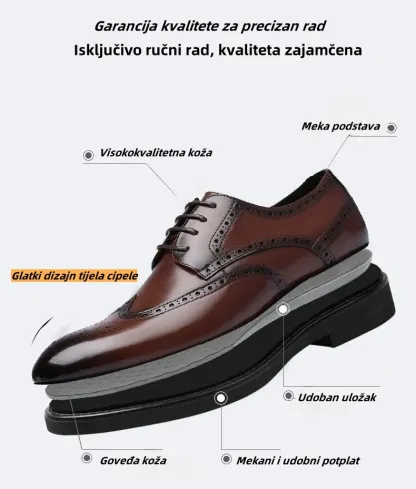 (⏰Današnja ponuda od 50% popusta - ne propustite)🔥Elegantne - mekane - udobne ručno rađene talijanske kožne cipele👞 (podupirač luka - olakšava hodanje)