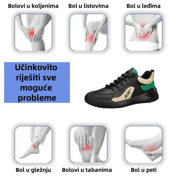 (🎉Danas 50% popusta - vremenski ograničena ponuda) - Nove muške ortopedske cipele 2025. 👞Koža visoke kvalitete✅Ručno šivana za udobno hodanje i ublažavanje bolova