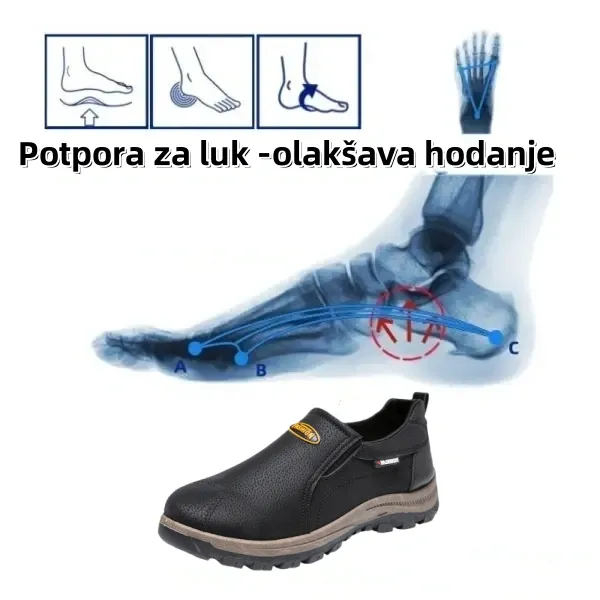 【🎁Danas 60% popusta - Ne propustite】 Ergonomski dizajnirane ortopedske cipele - Premium koža + ručno šivane 👞