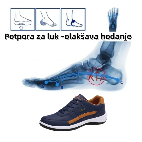 (🔥Proljetna rasprodaja 60% popusta - Ponuda - Ne propustite) - Mekane i udobne luksuzne ortopedske cipele iz Italije 👞Izrađene od brušene kože (potpora - ublažava bol u stopalima)✅