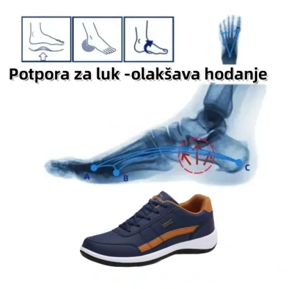 (🔥Proljetna rasprodaja 60% popusta - Ponuda - Ne propustite) - Mekane i udobne luksuzne ortopedske cipele iz Italije 👞Izrađene od brušene kože (potpora - ublažava bol u stopalima)✅