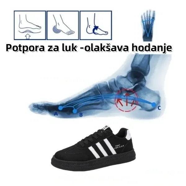 [⏰Danas 60% popusta - Ne propustite] 🔥 Ergonomski dizajnirane cipele za hodanje 👞Ručno šivane - vodootporne i neklizajuće ✅ Potpora svodu stopala, udobno hodanje