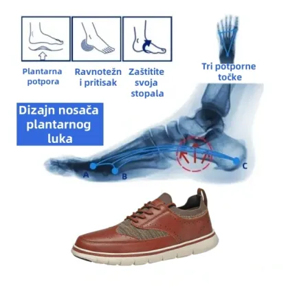 (⏰Ograničena ponuda od 50% popusta, uskoro završava)🔥Muške cipele za slobodno vrijeme✅Udobne, potpora za luk - ergonomski dizajn