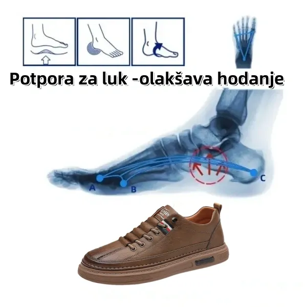 (🎉60% popusta danas - ne propustite)🔥- Mekane i udobne talijanske ručno izrađene kožne cipele (potpora svodu stopala - olakšava hodanje)