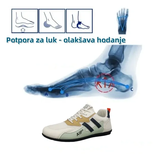 【🔥Danas u pola cijene - ne propustite】 Ergonomski dizajnirane ortopedske cipele - dizajn koji podržava luk 👞Lako se riješite bolova u stopalima