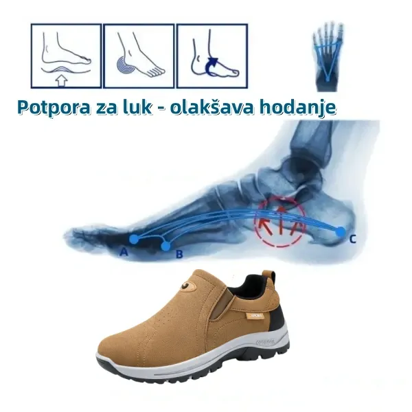 【🔥Svi artikli u pola cijene - samo danas】 Ergonomski dizajnirane ortopedske cipele - riješite se bolova u stopalima u tri dana👞