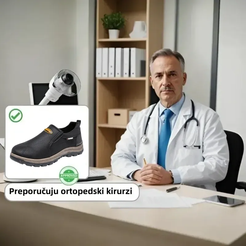 【🎁Danas 60% popusta - Ne propustite】 Ergonomski dizajnirane ortopedske cipele - Premium koža + ručno šivane 👞