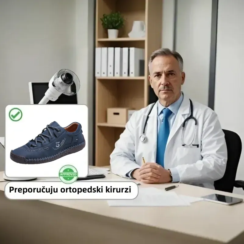 【🎁60% popusta u ograničenom vremenu u proljeće - Ne propustite】 Ergonomski dizajnirane ortopedske cipele - Olakšajte bolove u zglobovima 👞 Smanjite pritisak pri hodu✅