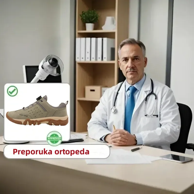 【🔥Danas u pola cijene - ne propustite】 Ergonomski dizajnirane ortopedske cipele - dizajn koji podržava luk 👞Lako se riješite bolova u stopalima