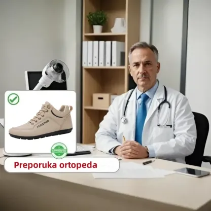 [Današnja ponuda u pola cijene - ne propustite] Ergonomski dizajnirane muške cipele za slobodno vrijeme - učinkovito ublažavaju bol pri hodu 👞Prilagođavaju pravilan položaj ljudskog tijela