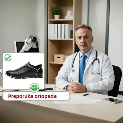 【🔥Danas u pola cijene - ne propustite】 Ergonomski dizajnirane ortopedske cipele - dizajn koji podržava luk 👞Lako se riješite bolova u stopalima