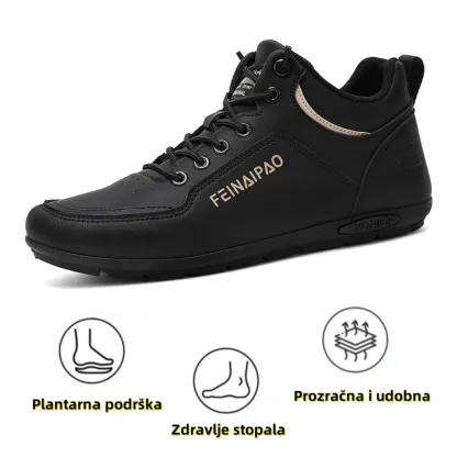 [Današnja ponuda u pola cijene - ne propustite] Ergonomski dizajnirane muške cipele za slobodno vrijeme - učinkovito ublažavaju bol pri hodu 👞Prilagođavaju pravilan položaj ljudskog tijela