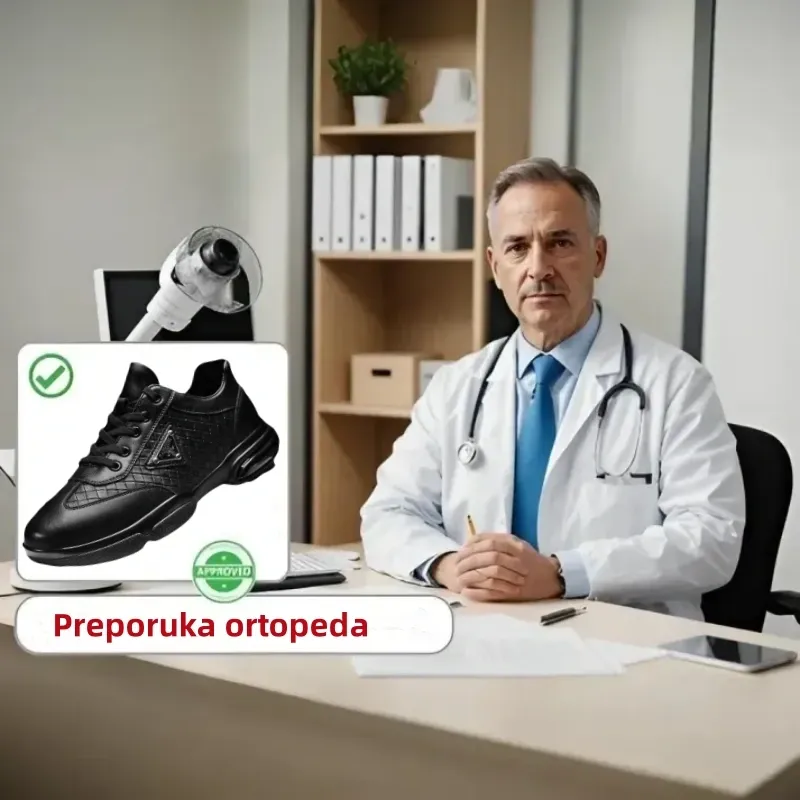 (⏰Danas je u pola cijene na ograničeno vrijeme, ne propustite) - 🔥2025🔥Nove autentične australske ortopedske cipele od teleće kože - podrška za luk - ublažava bol u stopalu - olakšava hodanje✅