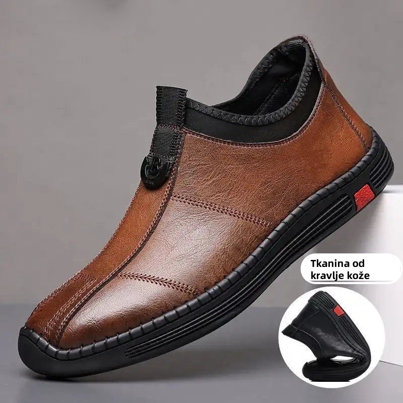 (🔥Današnji popust - 55% - ne propustite) ⏰- Mekane i udobne ručno rađene talijanske kožne cipele (oslonac za luk - olakšava hodanje)