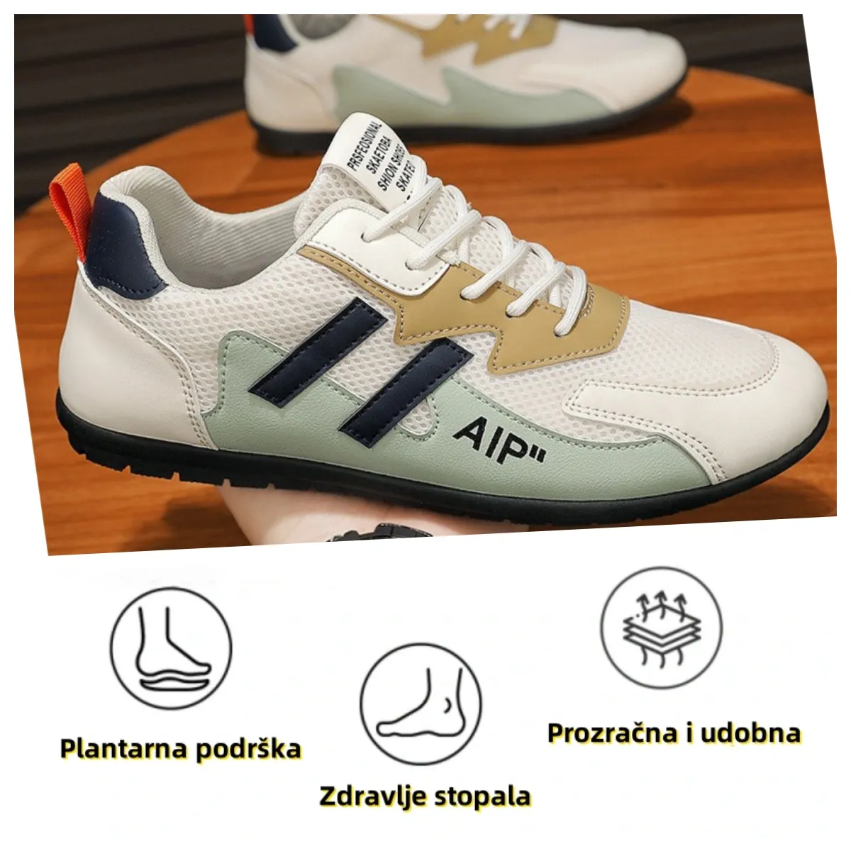 【🔥Danas u pola cijene - ne propustite】 Ergonomski dizajnirane ortopedske cipele - dizajn koji podržava luk 👞Lako se riješite bolova u stopalima