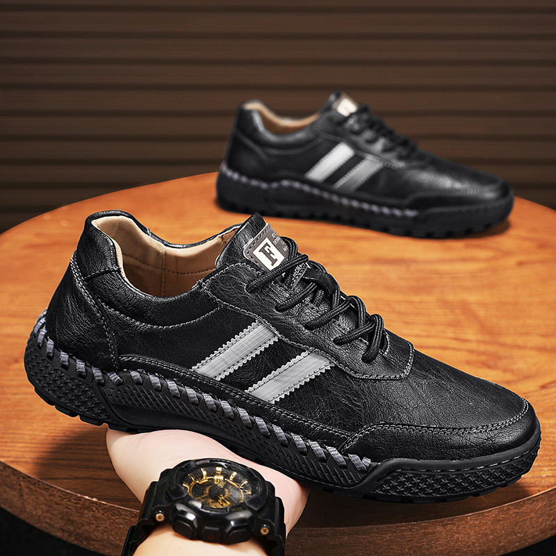 (⏰Danas ograničeni popust od 50% - ne propustite) 🔥-Mekane i udobne ručno rađene kožne cipele 👞-Podupirač za luk-olakšava hodanje✅