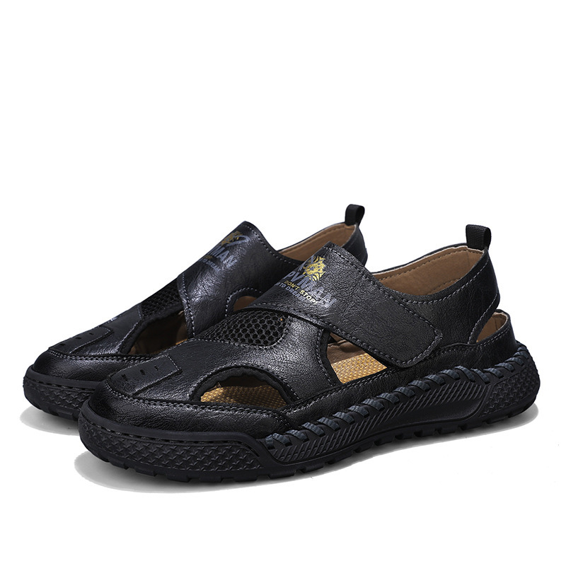 🔥 50% popusta na ograničeno vrijeme - Ručni rad od prave kože - Ljetne ortopedske sandale s podrškom za luk, ✅ Ublažavanje bolova - Ergonomski dizajn