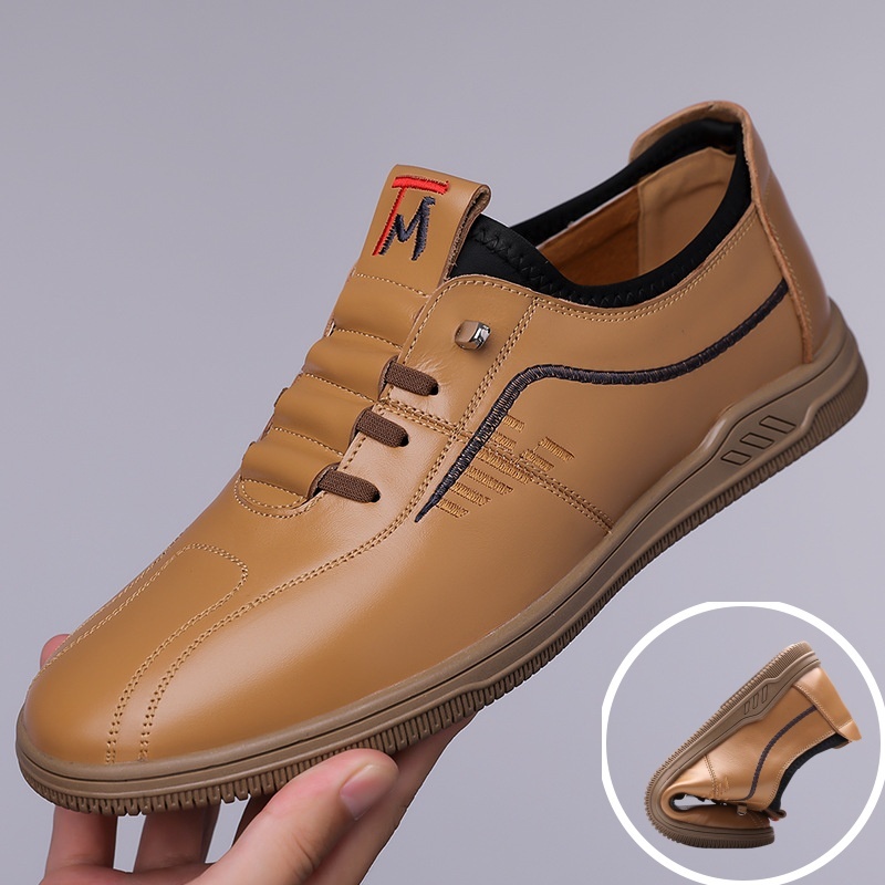 【🎁Današnji popust od 60% - ne propustite】 - Udobne ortopedske cipele od prave teleće kože 👞 (potpora svodu stopala - ublažavaju bol u stopalima) omogućuju vam udobno hodanje✅