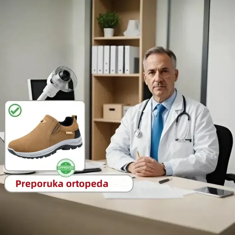 【🔥Svi artikli u pola cijene - samo danas】 Ergonomski dizajnirane ortopedske cipele - riješite se bolova u stopalima u tri dana👞