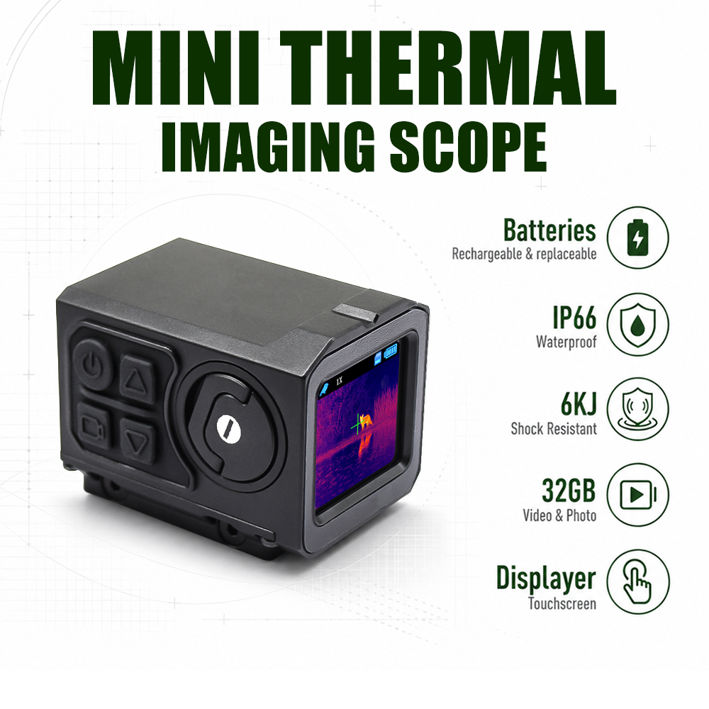 LDTI006-Mini 50Hz Thermal Scope 256×192 with 9.7mm F1.0 Lens