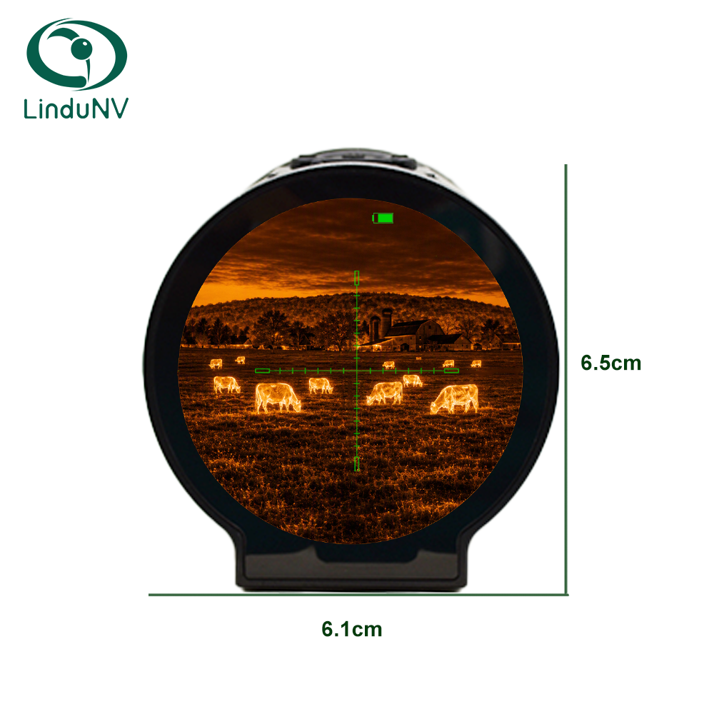 LDTI006 50Hz Thermal Imaging Monocular with Laser Rangefinder, <40mK NETD, Waterproof & Mountable
