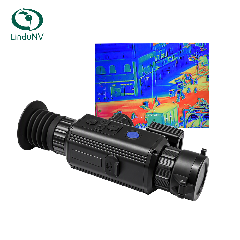 KT-LRF 50Hz Thermal Scope with 1000m Laser Rangefinder, Ballistic Calculator and WiFi