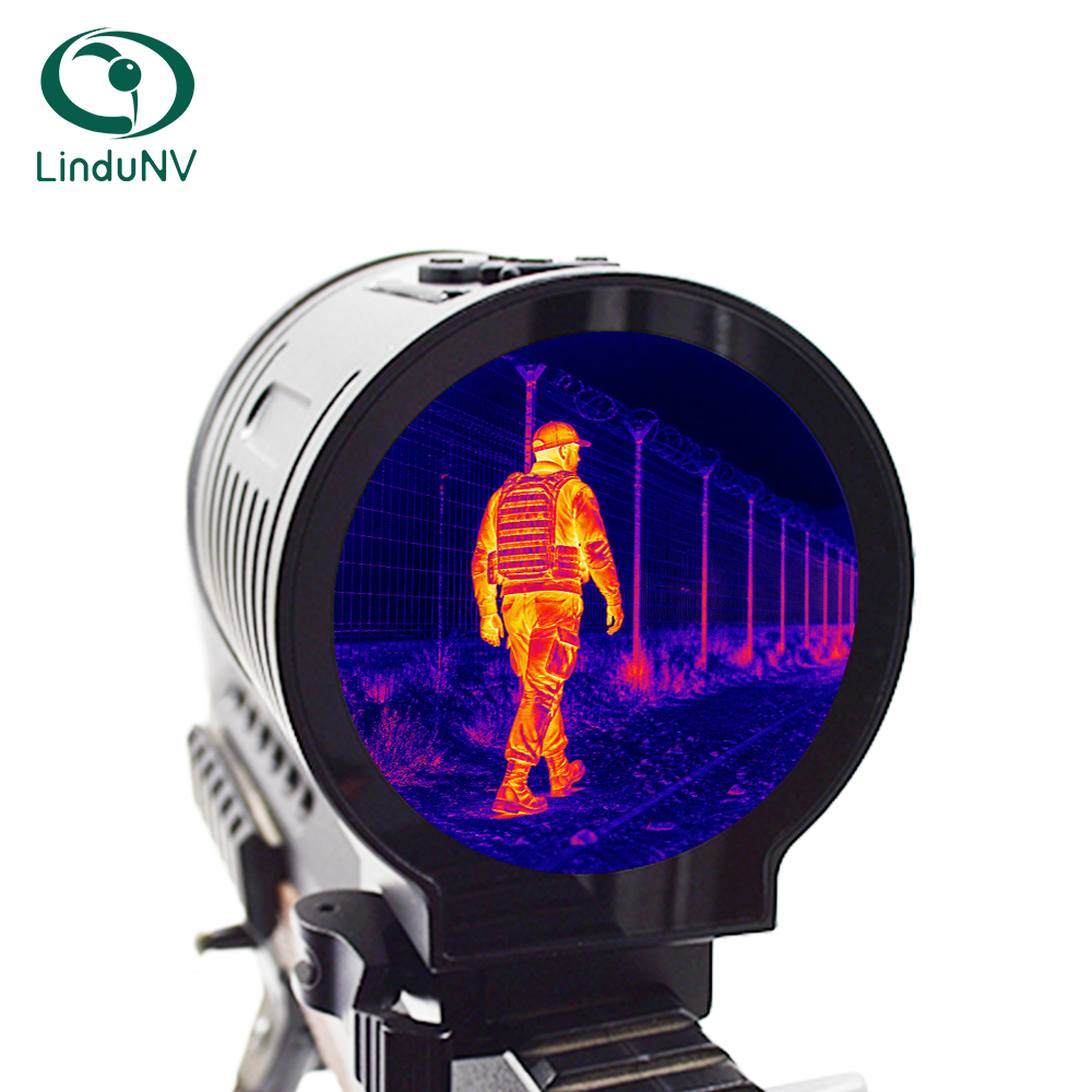 LDTI006 50Hz Thermal Imaging Monocular with Laser Rangefinder, <40mK NETD, Waterproof & Mountable