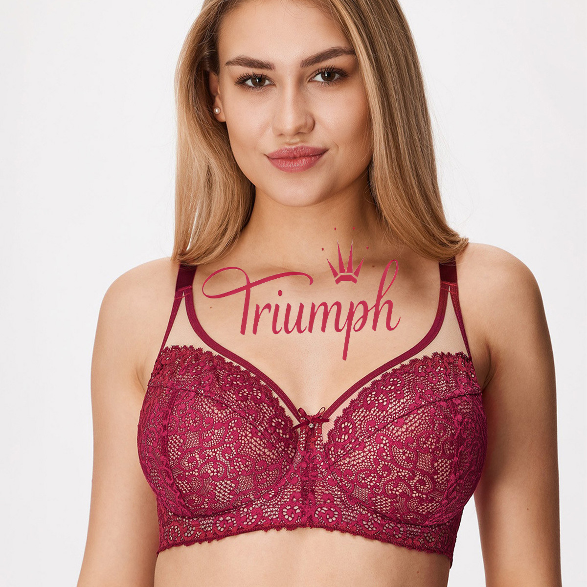 Triumph - (3 piese) 💥 Cel mai bine vândut sutien romantic din dantelă