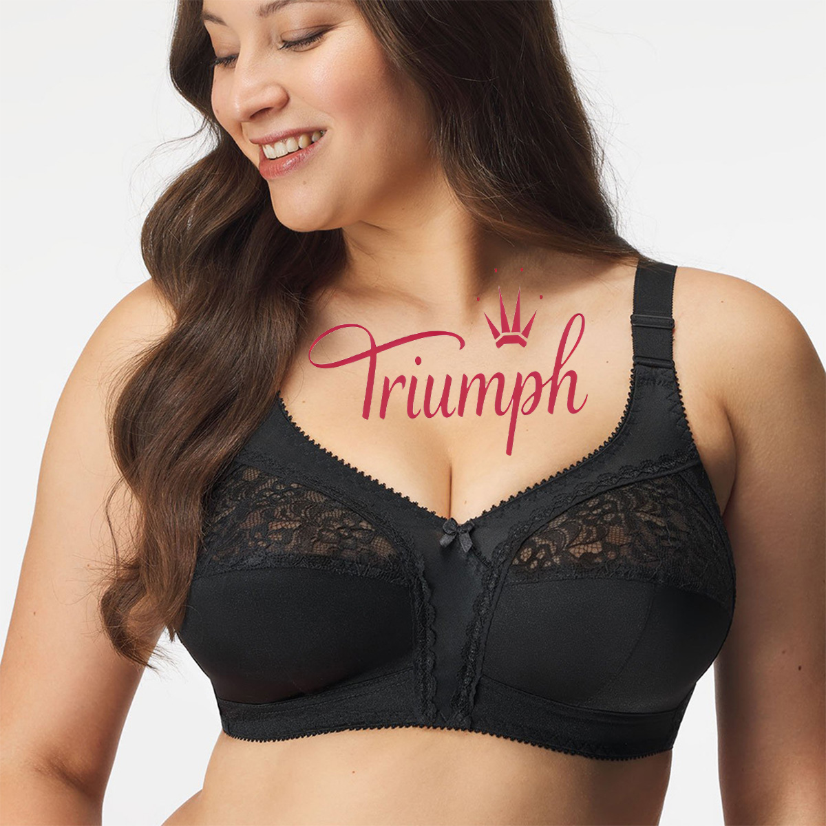 Triumph - (3 piese) 💥sutien subțire din dantelă