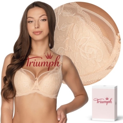 TRIUMPH - 3 τεμάχια 🔥Σέξι σουτιέν με δαντέλα και φαρδιές τιράντες