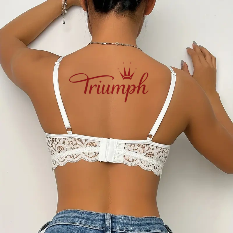TRIUMPH - 3 kusy 🔥Krajková sexy podprsenka se širokými ramínky