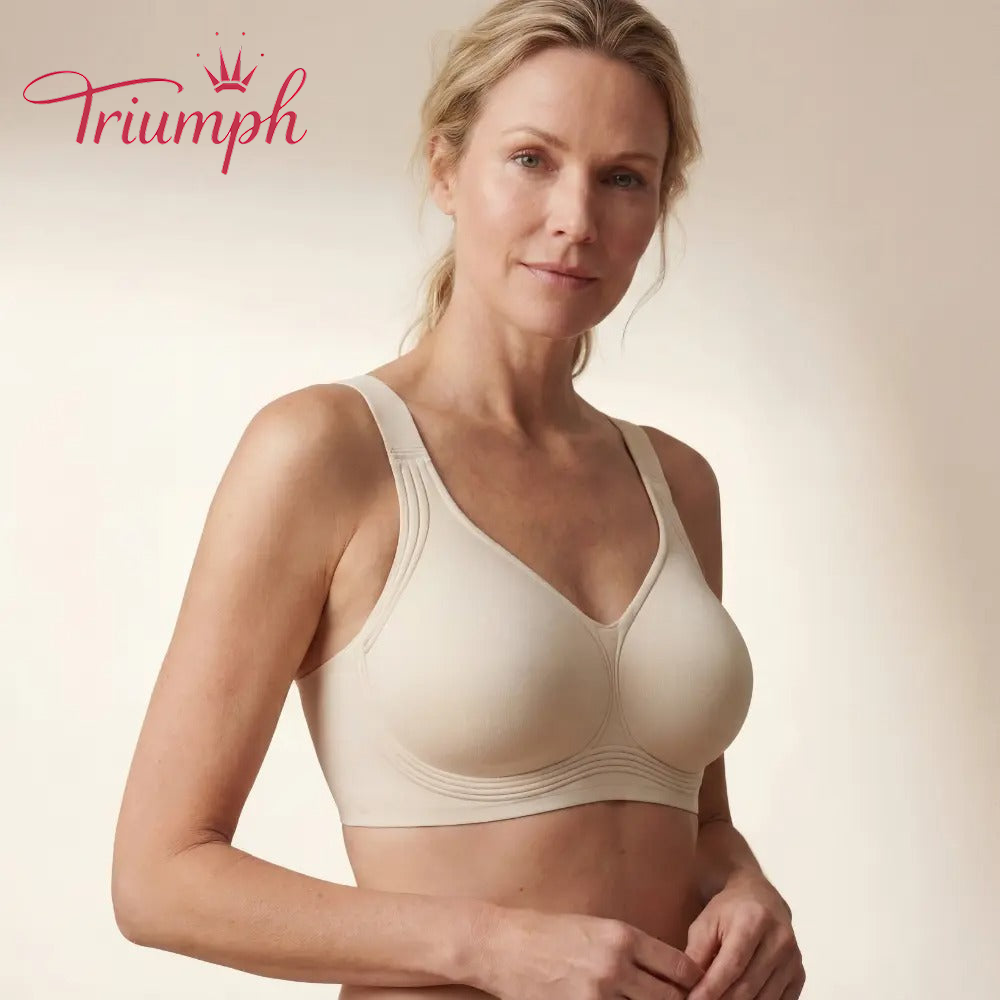 Σετ 4 σουτιέν Triumph® – Νέο 2026 💥 Σουτιέν χωρίς μπανέλες, απαλό σαν δεύτερο δέρμα 💫
