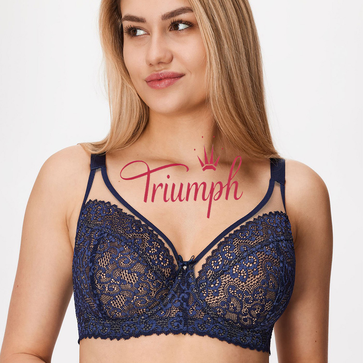 Triumph - (3 piese) 💥 Cel mai bine vândut sutien romantic din dantelă