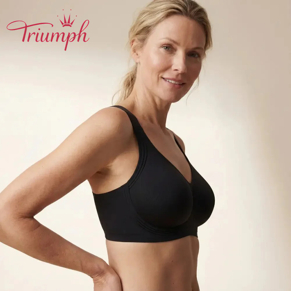 Σετ 4 σουτιέν Triumph® – Νέο 2026 💥 Σουτιέν χωρίς μπανέλες, απαλό σαν δεύτερο δέρμα 💫